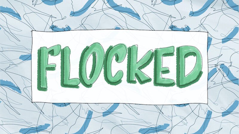 Flocked